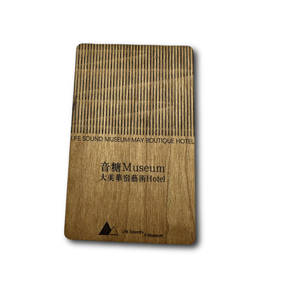 Mua Black Walnut Cherry Basewood RFID Thẻ chìa khóa khách sạn in đầy đủ màu sắc 125Khz online manufacture