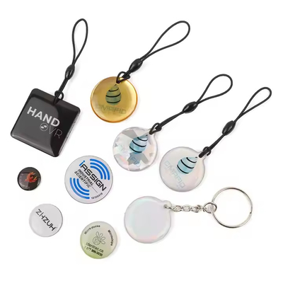 Mua Nhãn NFC tùy chỉnh 13,56 MHz Epoxy Chia sẻ phương tiện truyền thông xã hội Áp dính Apple NFC Sticker online manufacture