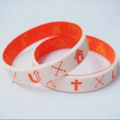 Mua Nhẫn silicone RFID tùy chỉnh đeo đeo đeo tay đầy mực cho các sự kiện Kitô giáo online manufacture