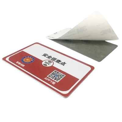 Đơn giản hóa kích thước tùy chỉnh trên thẻ NFC kim loại NFC 215 dán có thể lập trình