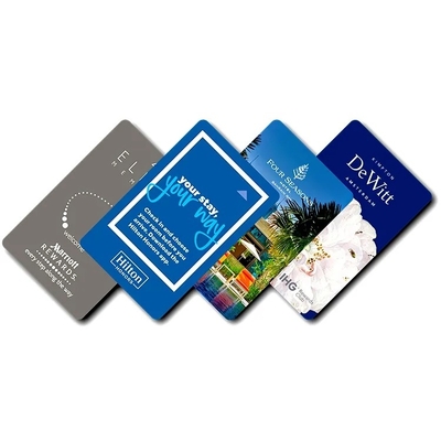 13.56MHz Smart Key Card không tiếp xúc Thẻ khóa khách sạn tùy chỉnh cho kiểm soát truy cập cửa