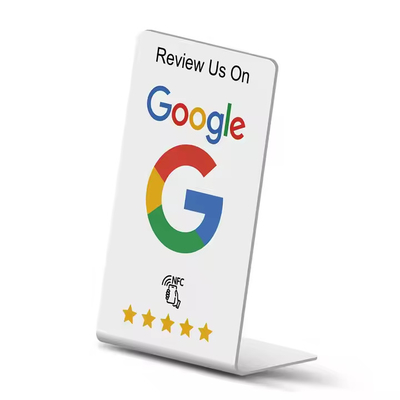 Google Review Stand có thể tùy chỉnh NFC Table Stand Display 13,56MHz