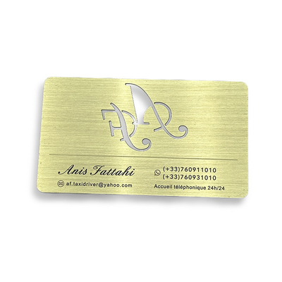 Thiết kế tùy chỉnh NTAG213 NFC Card kim loại NFC Business Card chống nước