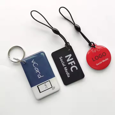 Thêm nước NFC Sticker Thẻ kinh doanh 13.56MHz 0.76mm Độ dày