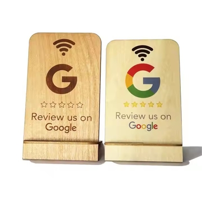 Google Review NFC Cây Đứng hiển thị Kinh doanh đánh giá Smart NFC Cây Đứng cho Nhà hàng kết nối Wifi